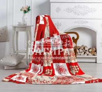 Пэчворк красный (софт)