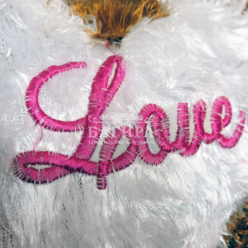 Подушка Сердечко "Love" Светло-коричневый