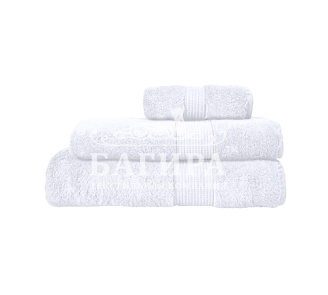 Полотенце однотонное Белый