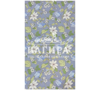 Нежные цветы Серый