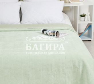 Покрывало "Греция" Нежно-зеленый