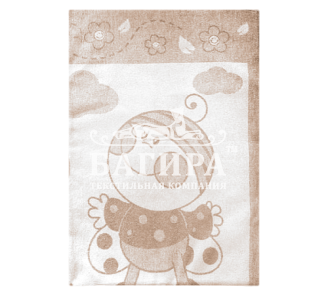 "Букашка" бело-бежевое