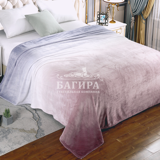 Аметистовый кварц (омбре)