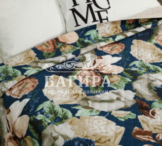 Покрывало "Полисатин" Эконом Цветы
