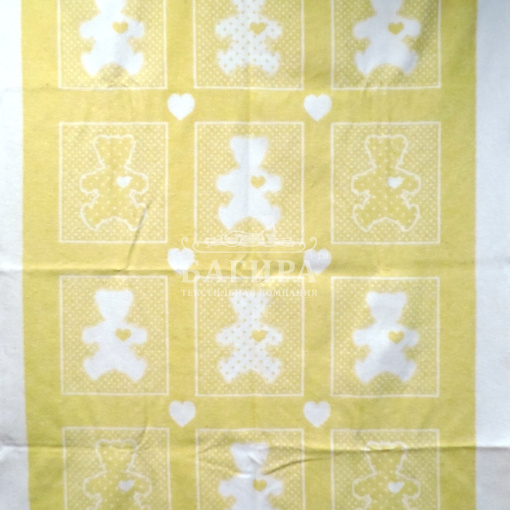 "Барни" бело-желтое