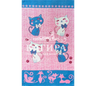 Милые котики Розовый