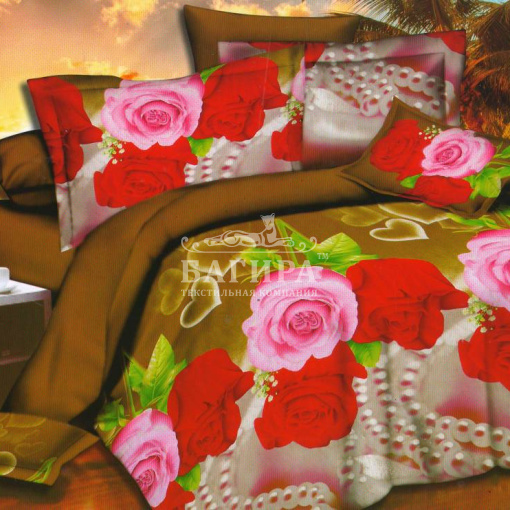 Бусы на розах вид 2