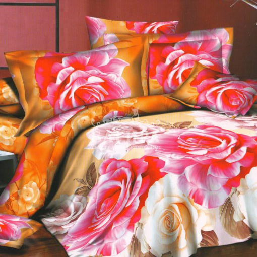 Букет роз на бежевом