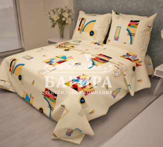 Квадраты (бежевый)