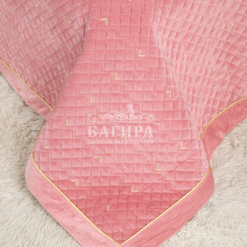 Покрывало "Бархат" Розовый