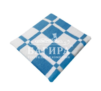 Клетка белый, синий