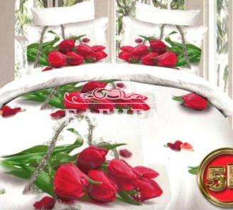 Алые тюльпаны