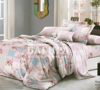 Квадраты на розовом