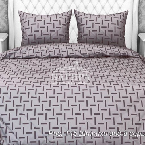 Штрихи серый