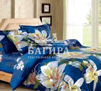 Цветы в синеве