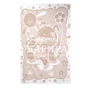 "Медвежонок" бело-бежевое