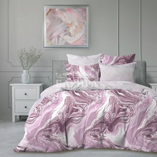 Муар розовый