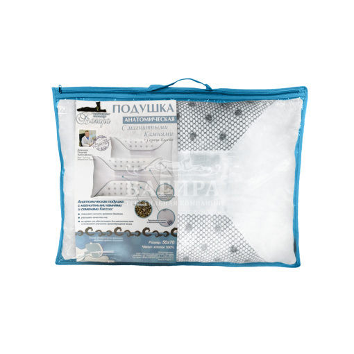 Подушка "Анатомическая" с магнитами и семенами кассии №2