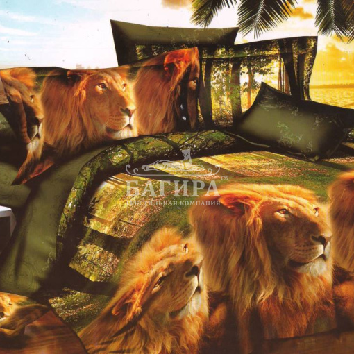 Львы на природе