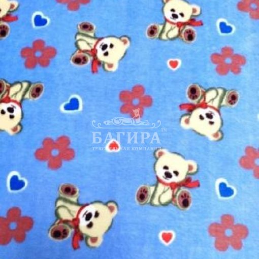 Мишки на синем