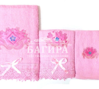 Восточный Узор Розовый