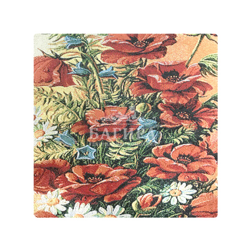 Красные цветы