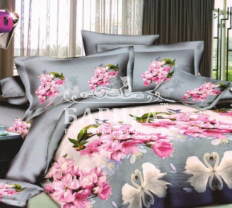 Пара лебедей