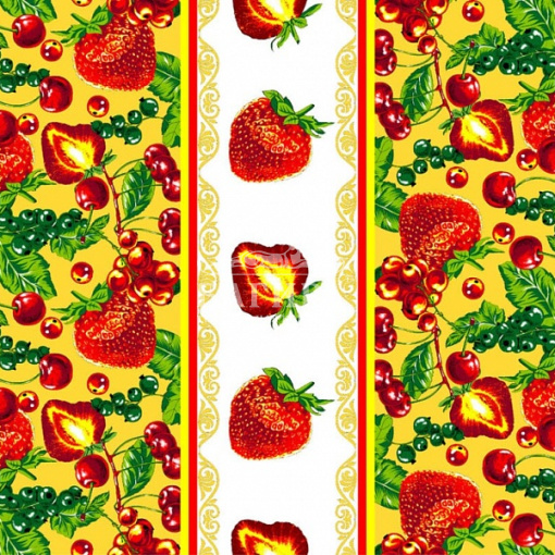 Ягоды к столу желтый