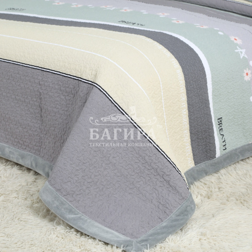 Покрывало "Бархат" двустороннее №43