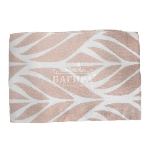 "Листья" бело-бежевое