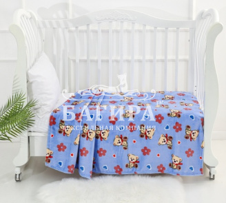 Мишки на синем