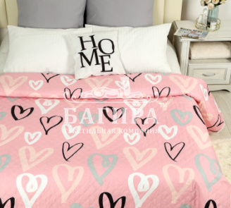 Покрывало "Полисатин" непромокаемое Нежность