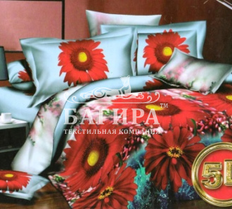 Красная ромашка