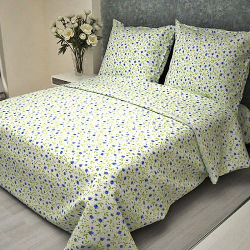 Цветочная поляна синий