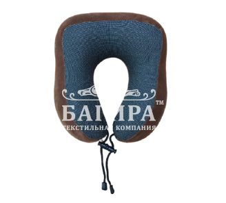 Подушка "Анатомическая" Дорожная (с эффектом памяти) Коричневый