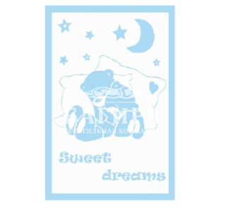 "Сони" бело-голубое