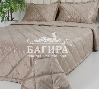 Покрывало Бархат мрамор "LUXURY" Золото