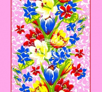 Цветы розовый