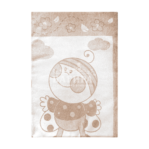 "Букашка" бело-бежевое