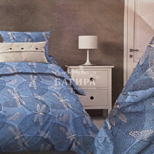 Стрекозы вид 4 голубой