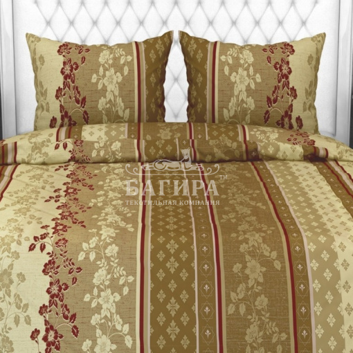 Орнамент вид 1/4 темно-бежевый