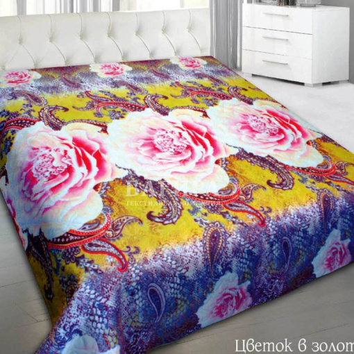 Цветок в золоте