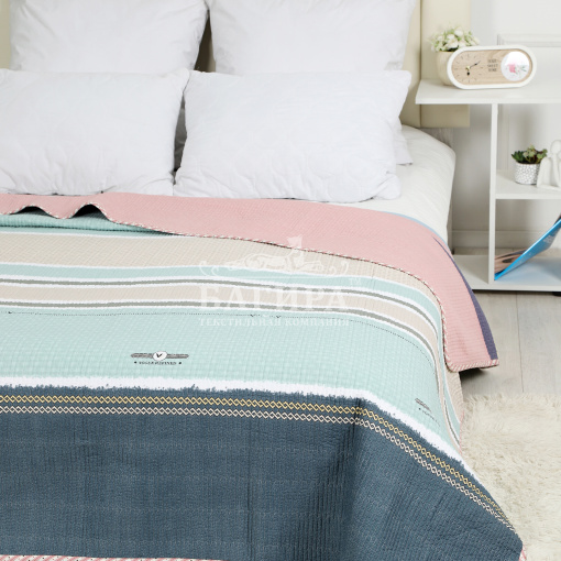 Покрывало-одеяло двустороннее "Хлопок" №22