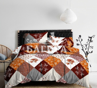 Лоскутки коричневый