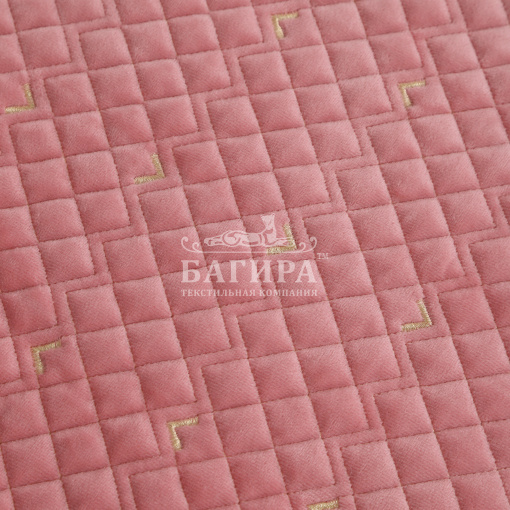 Покрывало "Бархат" Розовый