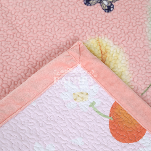 Покрывало "Бархат" двустороннее №87