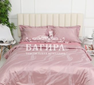 Постельное бельё (КПБ) "Сатин-жаккард" Аврора