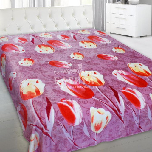 Тюльпаны на розовом