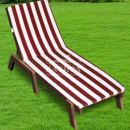 Матрац для шезлонга "Пенополиуретан", оксфорд полосатый (40)