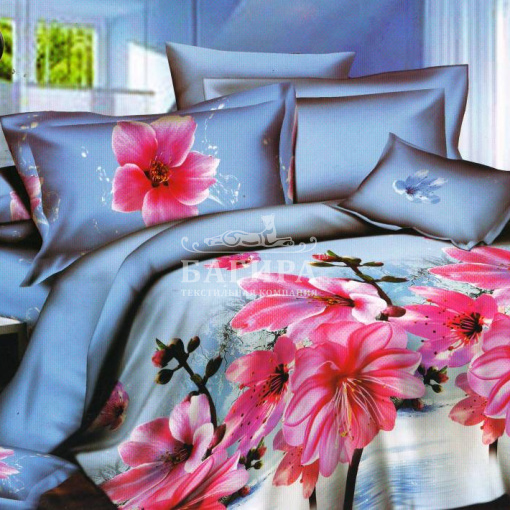 Розовая орхидея 3